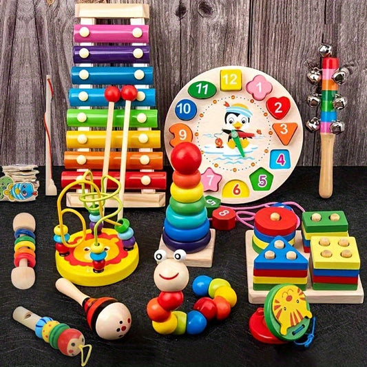 12 In 1 Wooden Montessori Toys