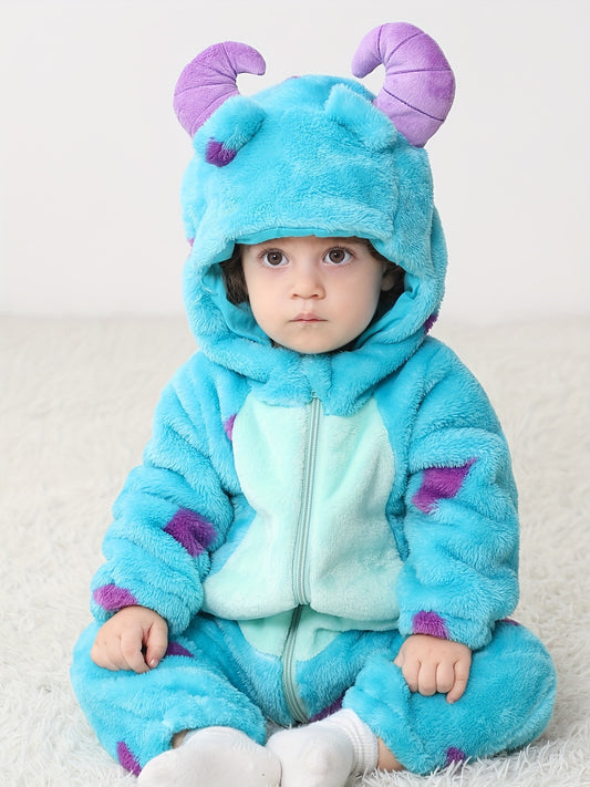 Little Monster Hooded Bodysuit